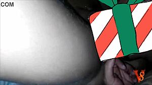 lenev8 asked for a buff friend as birthday gift, saw his huge cock, took it rough and swallowed all the cum she craved