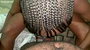 i dive into fuckxworld with my skinny black girlfriend's tight pussy on big cock