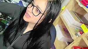 Homemade video shows petite Colombian girl next door craving cock from neighbor in cute ass play