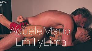 Intense Desire to Fuck My Tight Pussy with Footjob Until I Cum Everywhere