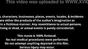 michelle anderson got a deep creampie in missionary with vibrator play and moaning. close-up shots showed her spreading in latex gloves.