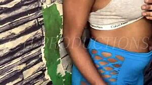 Ghetto Ebony Slut Takes Rough Doggystyle Pounding In Wet Dripping Pussy. Petite Teen Gets Creampie In Missionary Quickie.