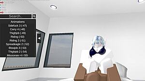 Oh my god! Fucking that random slut with monster cock in Roblox condo scene!