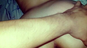 Gym buddy with shaved tight wet pussy and beautiful ass in part 2 action