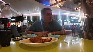 Andrea Diprè interviewed a young Czech woman during her extreme public nudity display in Prague.