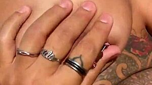 I feel so passionate kissing and flashing pierced nipples with my friend seeking big black cock while husbands drink