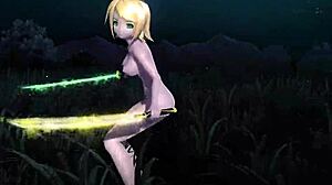 Kagamine Rin Meiko Haku in Full Nude Mod