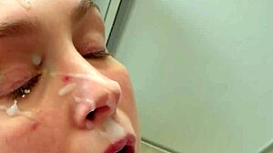 I feel so aroused blowing that cock and taking the facial cumshot