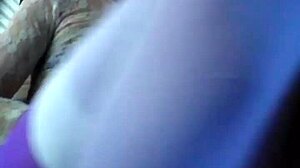 Casual tale of big shemale stroking her monster cock in solo masturbation session