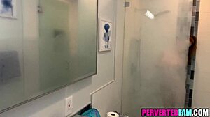 Redhead stepsister bends over for pervy stepbrother in hardcore taboo fuck. Young tension builds to rough doggystyle pounding.