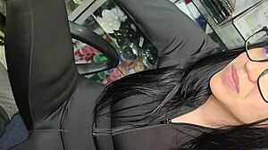 Homemade video shows petite Colombian girl next door craving cock from neighbor in cute ass play