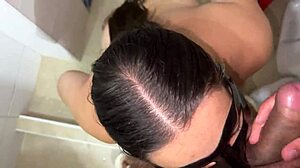 Why you piss in my mouth boss? Hard facial cum for latina milf!