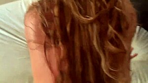 Tattooed Blonde Married Woman Screams To Stop