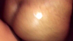 Brazilian Shemale's Christmas Gift: Intense Shower Sex with Internal Cumshot