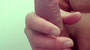 Ready for solo handjob with multiple rings around my cock?