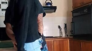 Why is his best friend fucking me doggystyle in the kitchen?