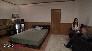 Office Babe In Stockings