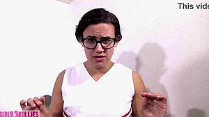 do you like being dominated by a femdom cheerleader in this fetish scene?