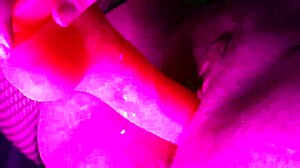 Oh, watch me squirting all over this pink dildo while riding it hard in my wet pussy!