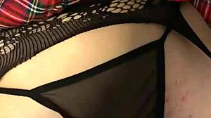 Tight pussy wife in lingerie