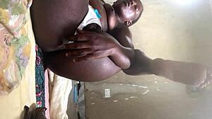 crazy big ass solo masturbation every day with wild gaping energy