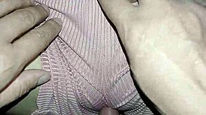 angry stepdaughter avoids pregnancy in pov homemade action 😡