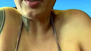 training at the gym facing ipanema beach rj just in bikini all wet sweat dripping down legs got me so horny