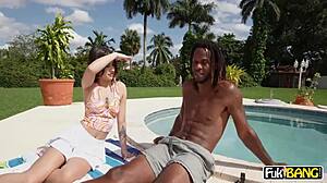 deep anal pounding for chanel camryn in interracial doggystyle and cowgirl riding