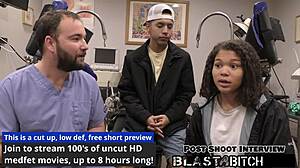 michelle anderson got a deep creampie in missionary with vibrator play and moaning. close-up shots showed her spreading in latex gloves.