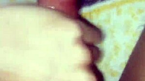 Two toys together inserted and pumping out cum in asian masturbation session