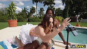 deep anal pounding for chanel camryn in interracial doggystyle and cowgirl riding