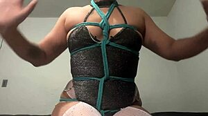 I love teaching shibari 2.0 with this tutorial on making a harness while masturbating in front of the camera as Astarioth