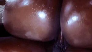 chiboy dominates and fucks his boss's chubby wife with big black cock