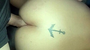 beautiful small tits girl experiences her first time anal adventure