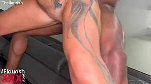 in the pool hall, blonde milf joins bbc threesome with big tits bouncing