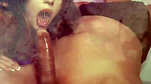 Hey, check out hot Luna Luxe in her goth outfit dominating with blonde slut pussy licking and big cock ride!