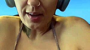 training at the gym facing ipanema beach rj just in bikini all wet sweat dripping down legs got me so horny