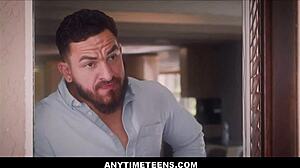 Tiny 18+ Asian Teen Pays Debt With Freeuse Sex To Scottish Guy