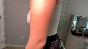 stepsis your big natural tits and nipples show under skirt in college roleplay taboo