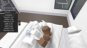 Oh my god! Fucking that random slut with monster cock in Roblox condo scene!