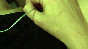 Wife's pussy rubbed while I jack off leads to creampie cleanup and sucking cum from her fresh fucked hole