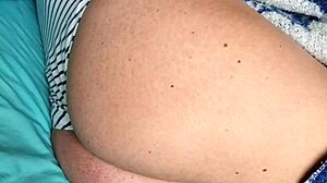 Hey, check out how I'm fucking my wife in doggie style, it's so intense and homemade.