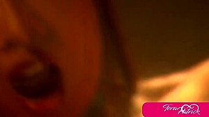 Stacked Babe Tera Patrick Teases In Lingerie While Rubbing Wet Shaved Pussy