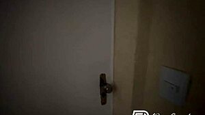 Putinha Safada Rides Boyfriend's Massive Cock In Kitchen With Deep Blowjob And Cumshot Pov