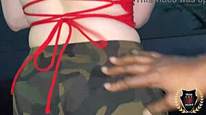 Taylor blake blows rome major cock in car