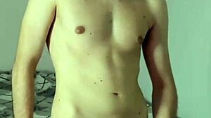 Amateur Webcam Masturbation Session In Bedroom With Huge Orgasm And Cum Face Close-Up