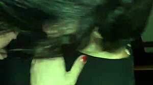 getting a great blow job from sexy maribel with ass licking and big cock sucking