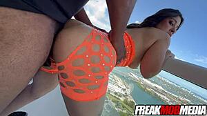 Mila Milkshake Takes Huge Cock In Tight Ass With Deepthroat Gagging And Creampie Finish