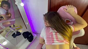 masturbating my cheating colombian girlfriend without letting her cum