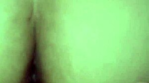 Sexy Filipina took double penetration doggystyle with vibrator and cock in homemade pov.